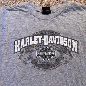 Men’s Grey Harley Davidson Tee